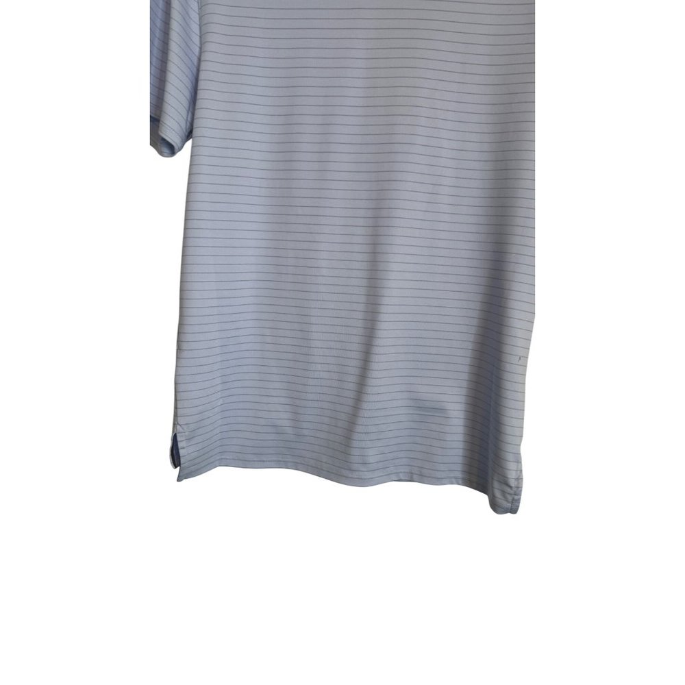 NWT VRST Mens Small Micro Pique Golf Polo Shirt Light Blue Breathable - Picture 8 of 11